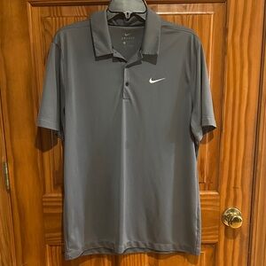 Nike Men's Charcoal Polo Shirt